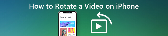 Rotera en video på iPhone