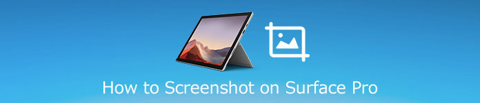 Screenshot maken op een Microsoft Surface Pro