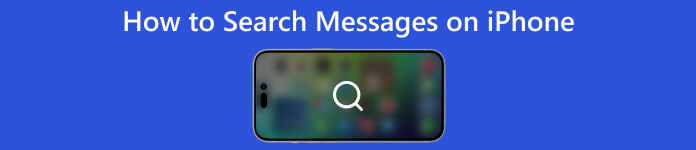 Comment rechercher des messages sur iPhone