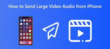 如何從 iPhone 發送大型視頻音頻