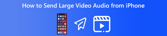 Kuinka lähettää suuri videoääni iPhonesta