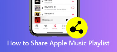 Hvordan dele Apple Music Playlist