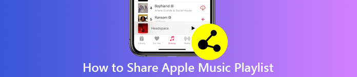 Comment partager la liste de lecture Apple Music