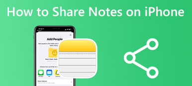Comment partager des notes sur iPhone