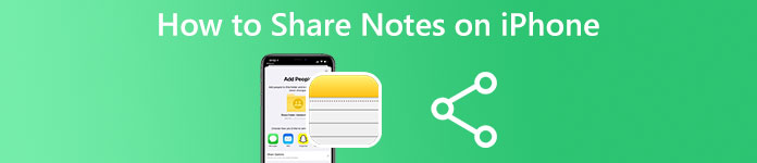 Comment partager des notes sur iPhone