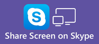 So teilen Sie Sscreen über Skype
