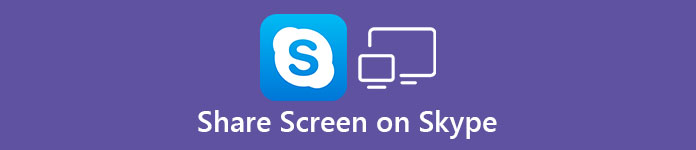 Hoe deel ik Sscreen op Skype
