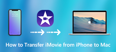 Överför iMovie-videor från iPhone till Mac