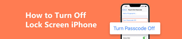 Az iPhone lezárási képernyőjének kikapcsolása