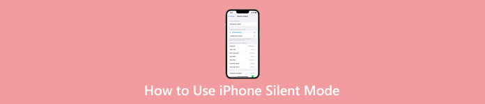 Hoe de stille modus van de iPhone te gebruiken