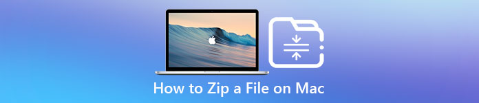 Hur man zippar en fil på Mac