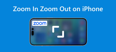 Zoom avant Zoom arrière sur iPhone