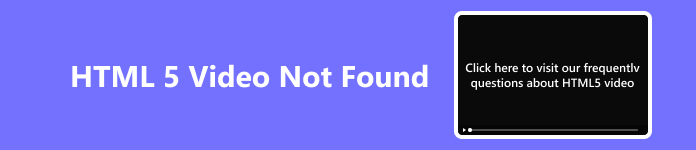 HTML5 Video Not Found