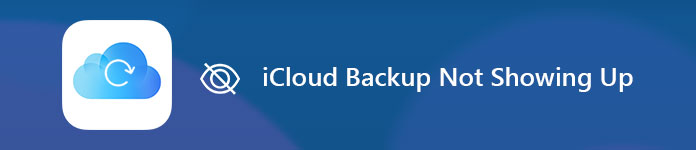 Fix iCloud Backup není zobrazen