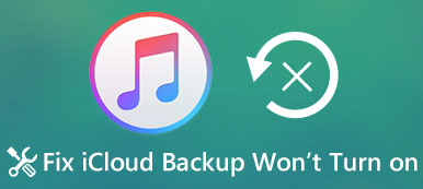 iCloud Backup vil ikke slå på