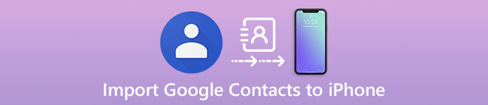 Importieren Sie Google Contacts auf das iPhone