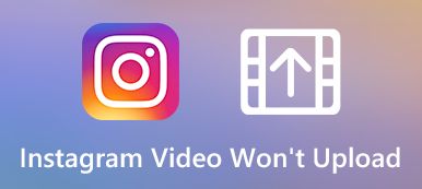 Instagram-video vil ikke lastes opp