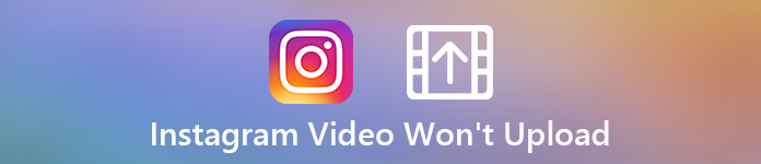 Instagram-video laddar inte upp