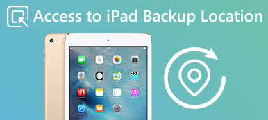 Local de backup do iPad