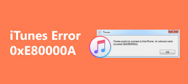 iTunes-Fehler 0xE80000A