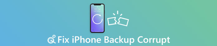 Correggere il backup di iPhone danneggiato