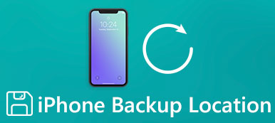 iPhone-Backups gespeichert