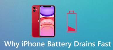 iPhone-batteri dränering