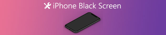 ブラックiPhoneスクリーン