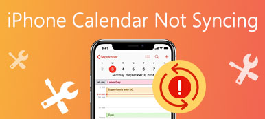 iPhone Kalender synkroniseras inte