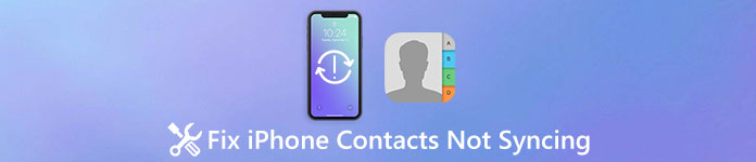 Les contacts de l'iPhone ne se synchronisent pas