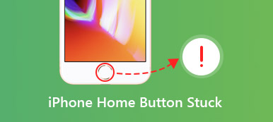 iPhone Home-knop zit vast