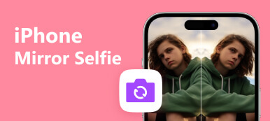 Selfie miroir iPhone