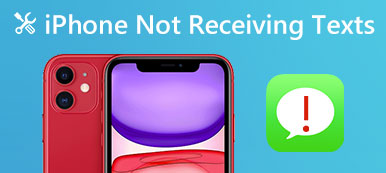 iPhone mottar ikke tekster