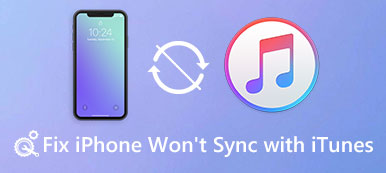 iPhone vil ikke synkronisere med iTunes