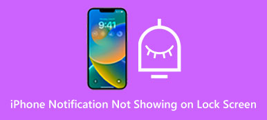 iPhone-varsling vises ikke på låseskjerm