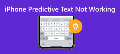 Prediktivní text pro iPhone nefunguje