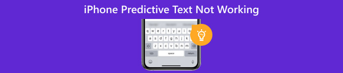 Prediktivní text pro iPhone nefunguje