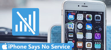 iPhone říká Žádná služba