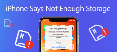 iPhone Says not Enough Storage