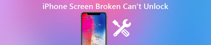 iphone broken screen unlock