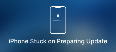 iPhone bloqué lors de la préparation de la mise à jour
