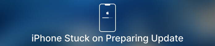 iPhone loopt vast bij het voorbereiden van de update