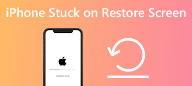 iPhone bloqué sur l'écran de restauration