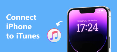 Connectez l'iPhone à iTunes