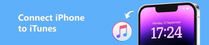 Connectez l'iPhone à iTunes