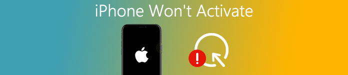 iPhone zal niet activeren