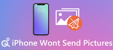 iPhone vil ikke sende bilder