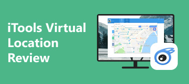 Análise de localização virtual do iTools