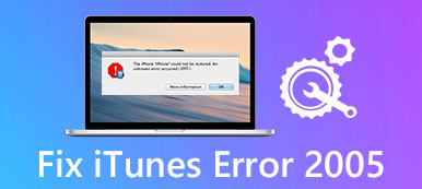 Error de iTunes 2005