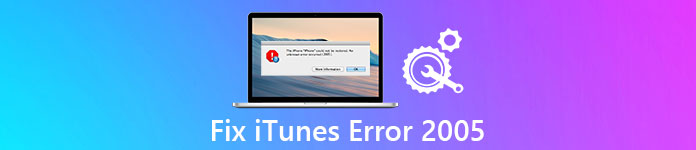 Ошибка iTunes 2005